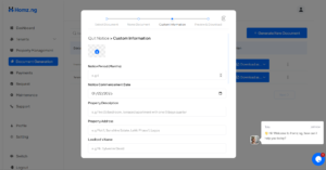 How to Generate a Quit Notice and Download in Word or PDF on Homz as a Property Manager
