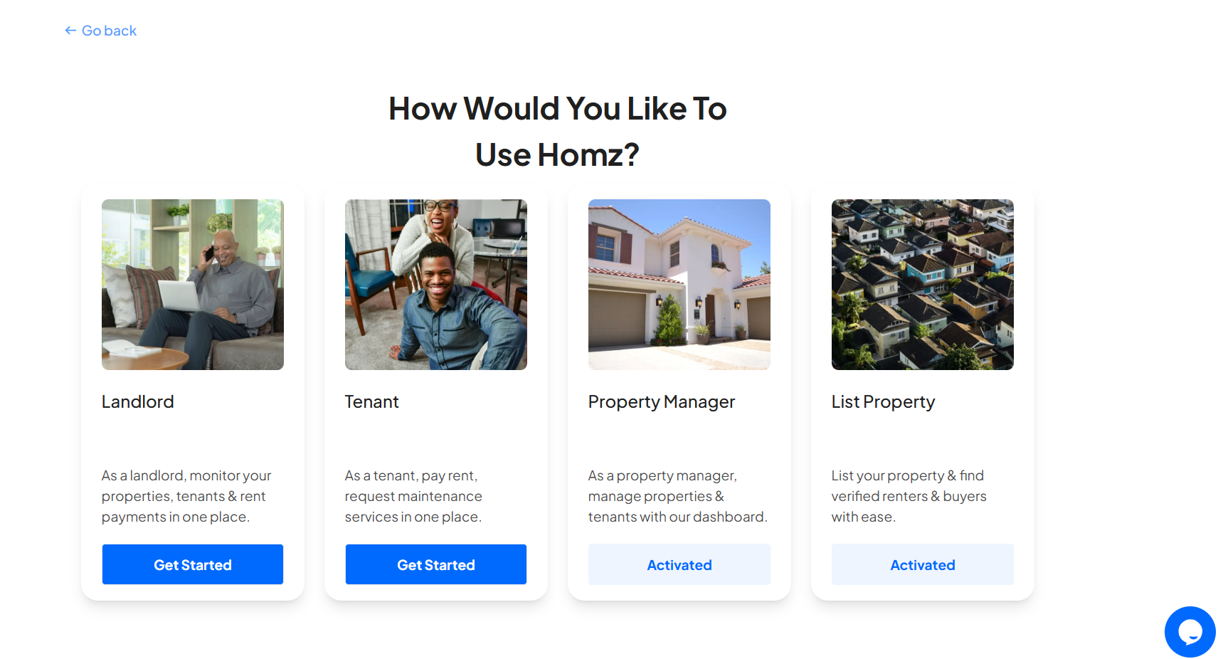 How to Switch Profiles on Homz as a Property Manager