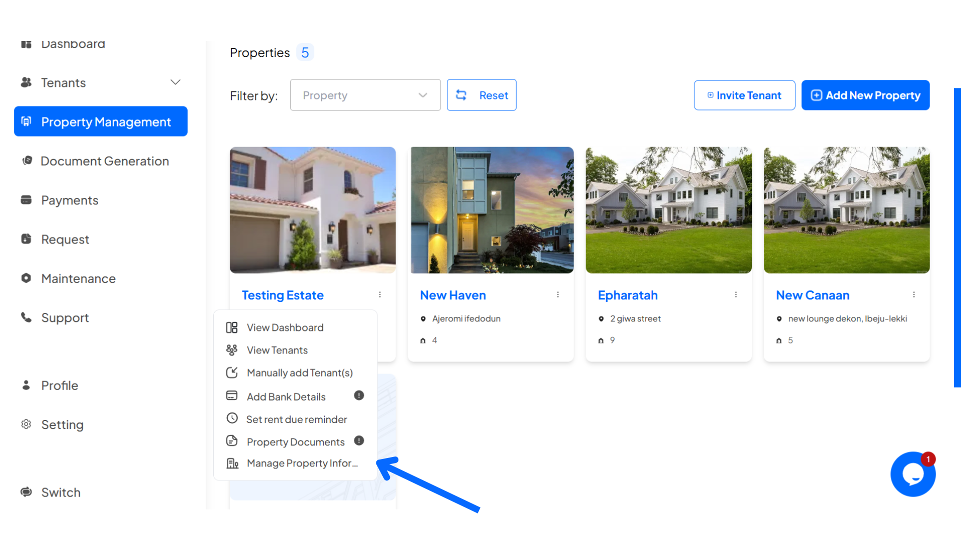 How Do You Manage Your Property Info on Homz as a Property Manager